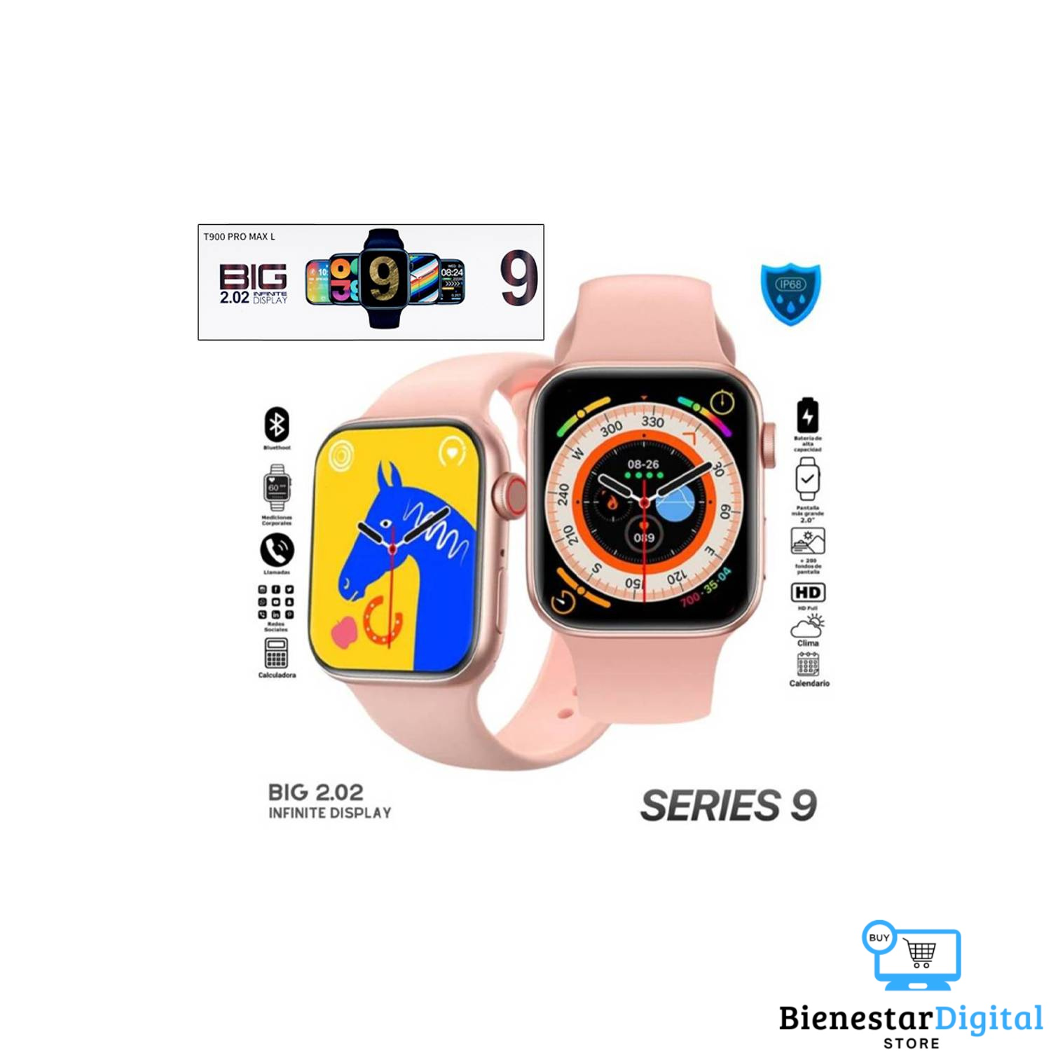 Reloj Inteligente T900 Pro Max L - Imagen 5