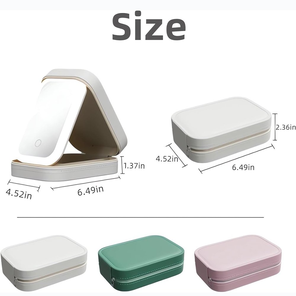 Pack 2 Neceser portátil con luz Led - Imagen 5